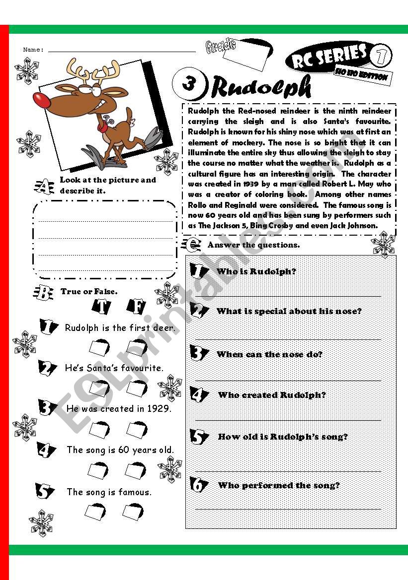 RC Series Level 1_HO HO Edition_03 Rudolph (Fully Editable + Key)