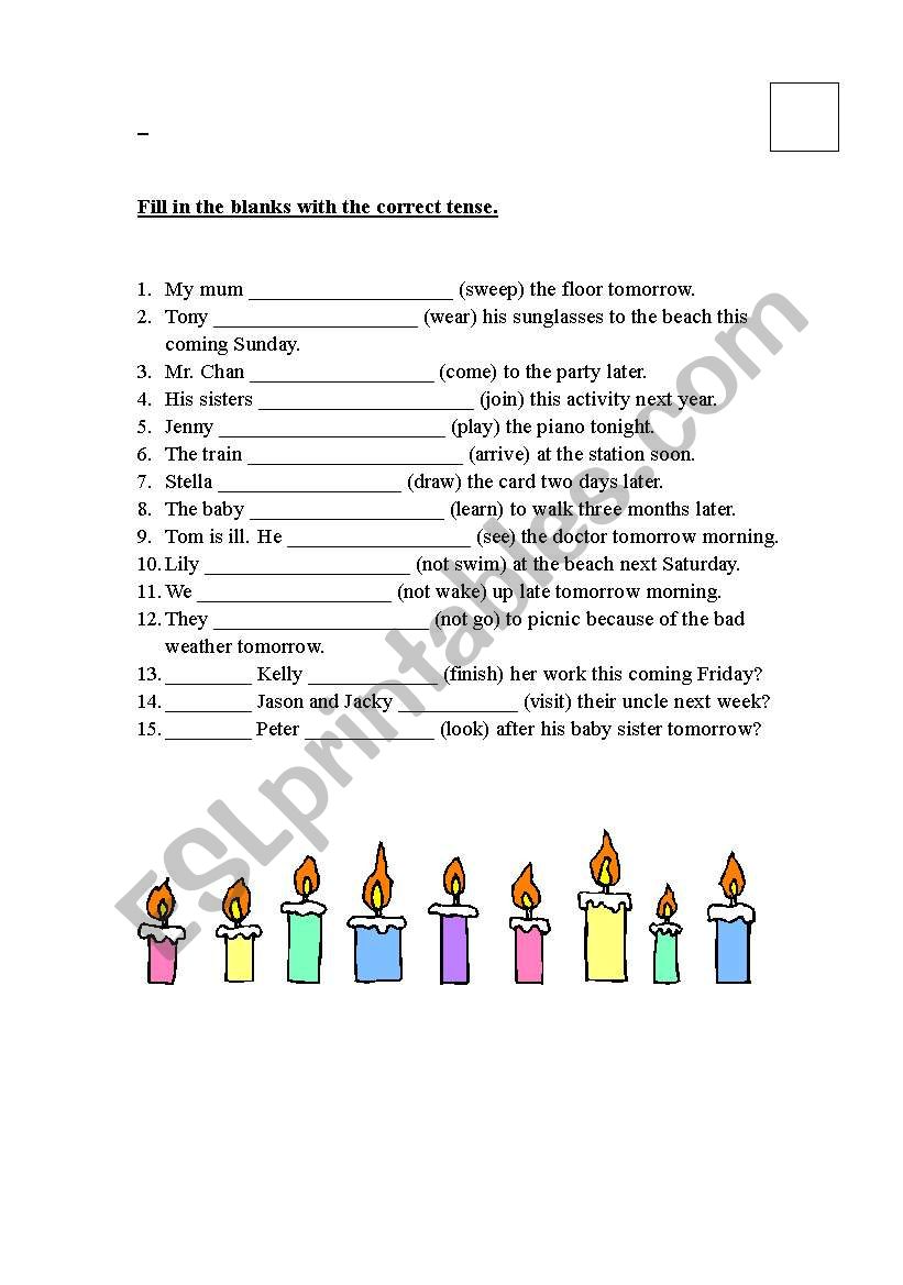 english-worksheets-future-tense