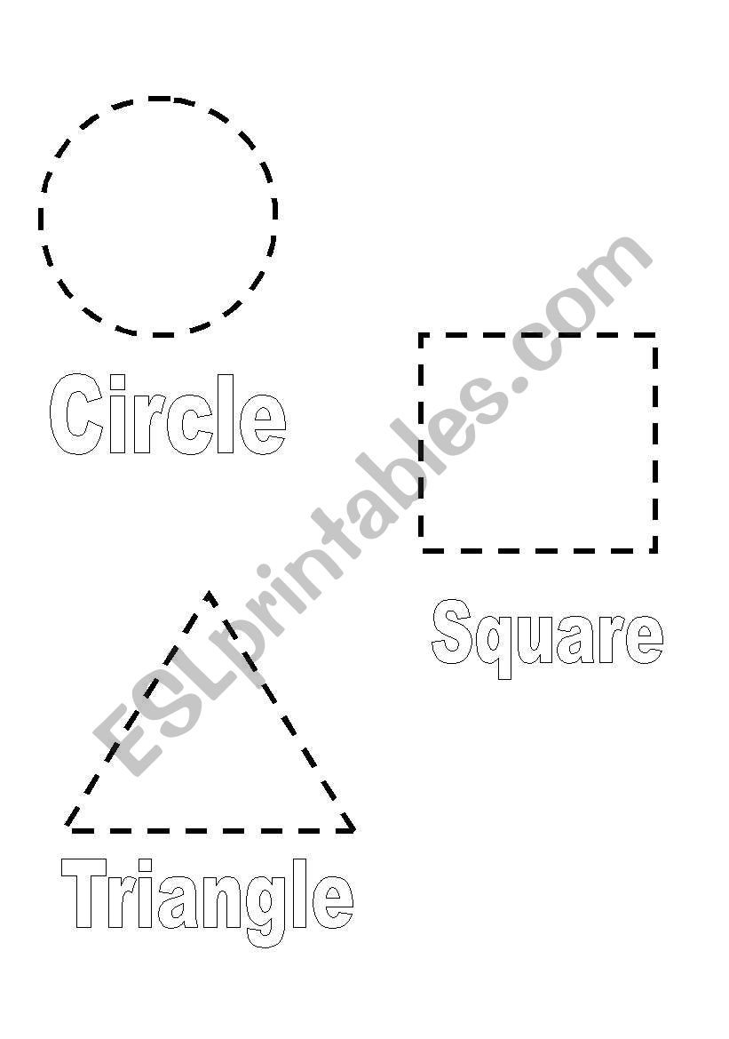 Shapes worksheet