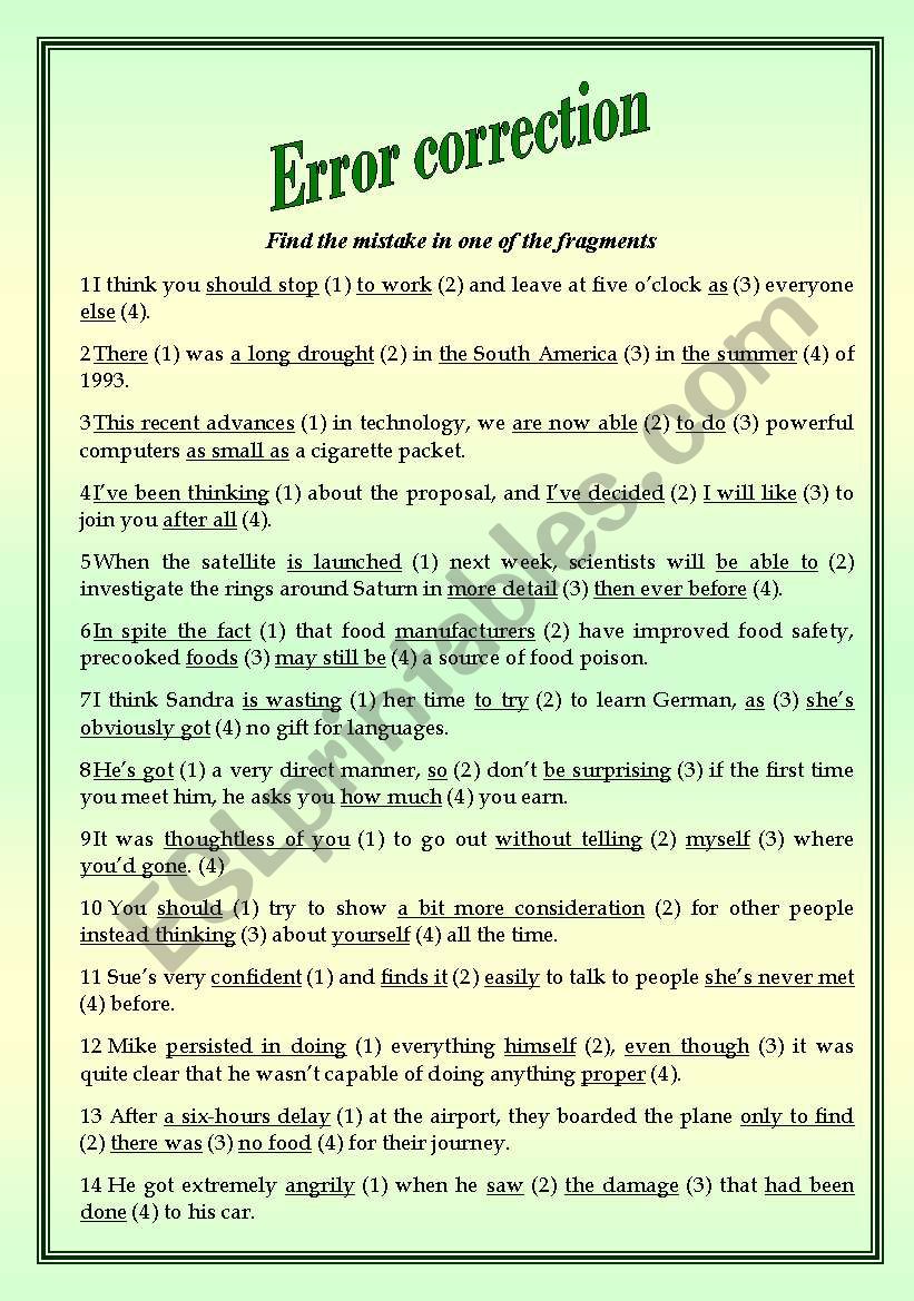 error-correction-esl-worksheet-by-seamaid