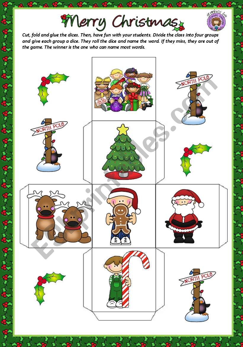 CHRISTMAS - GAME worksheet