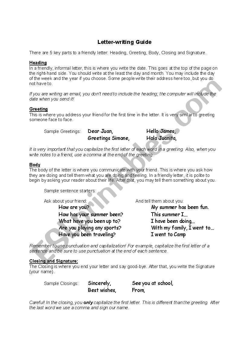 emotive activity worksheet