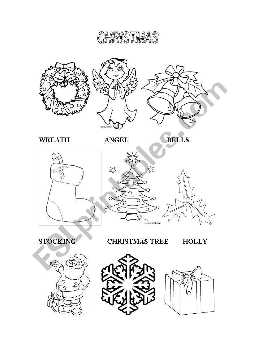 Christmas worksheet