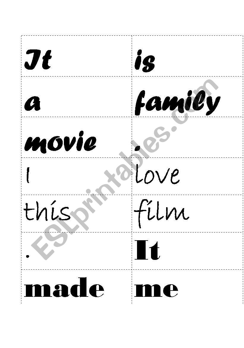 Free Willy Cut Up Activity - About the Movie