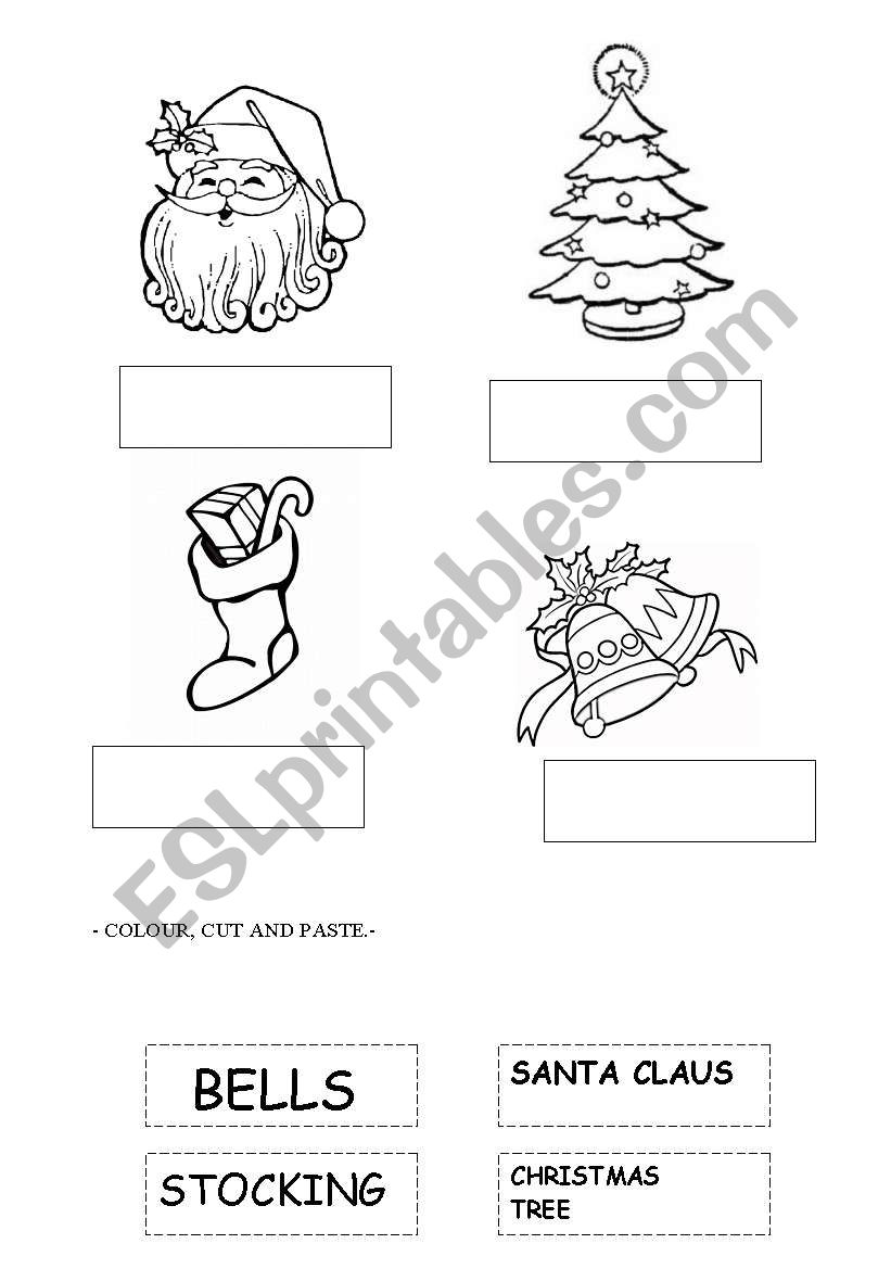 CHRISTMAS WS  worksheet