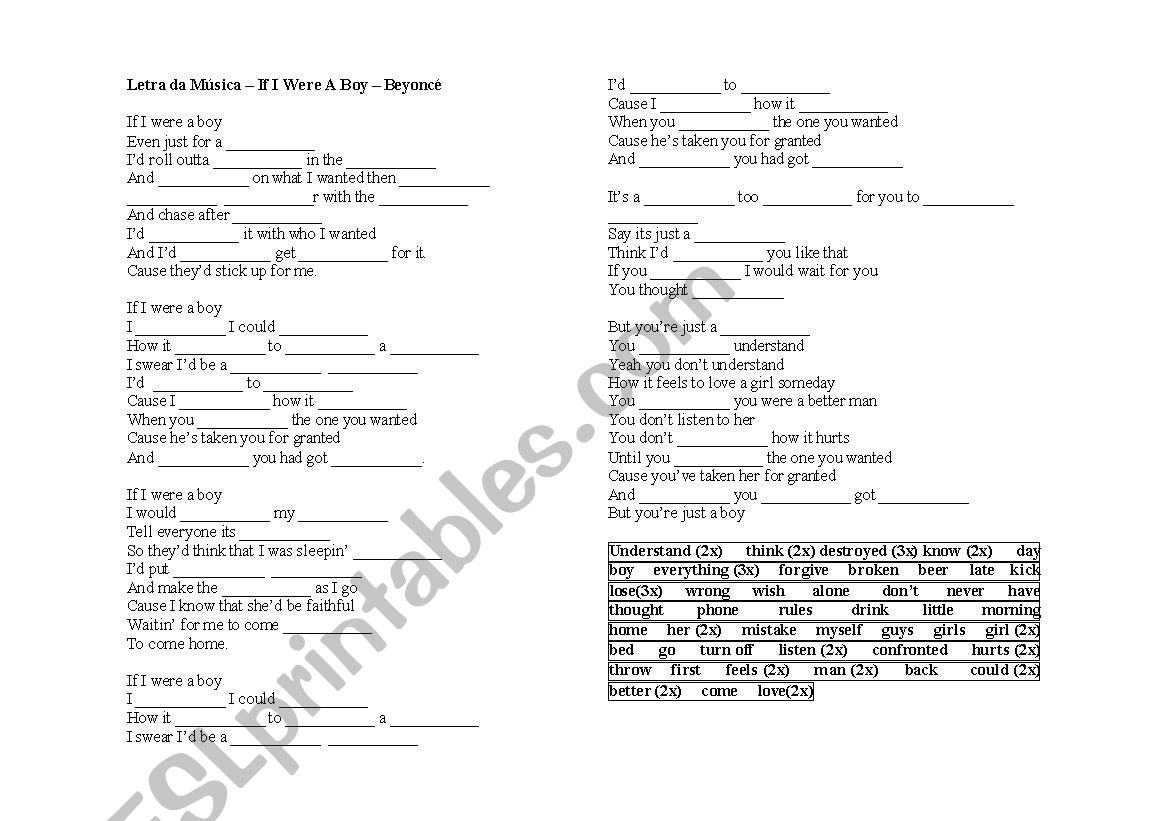 2nd Conditional worksheet