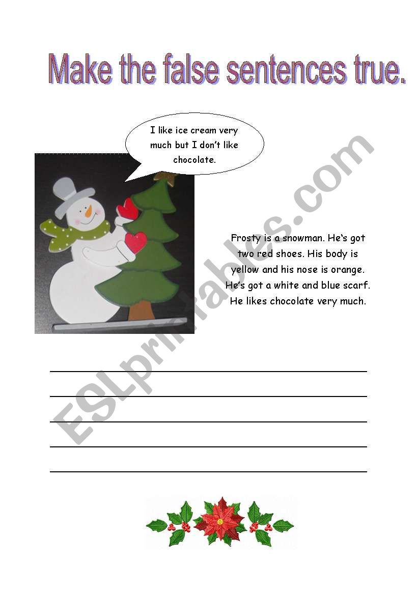 Christmas - Worksheet  worksheet