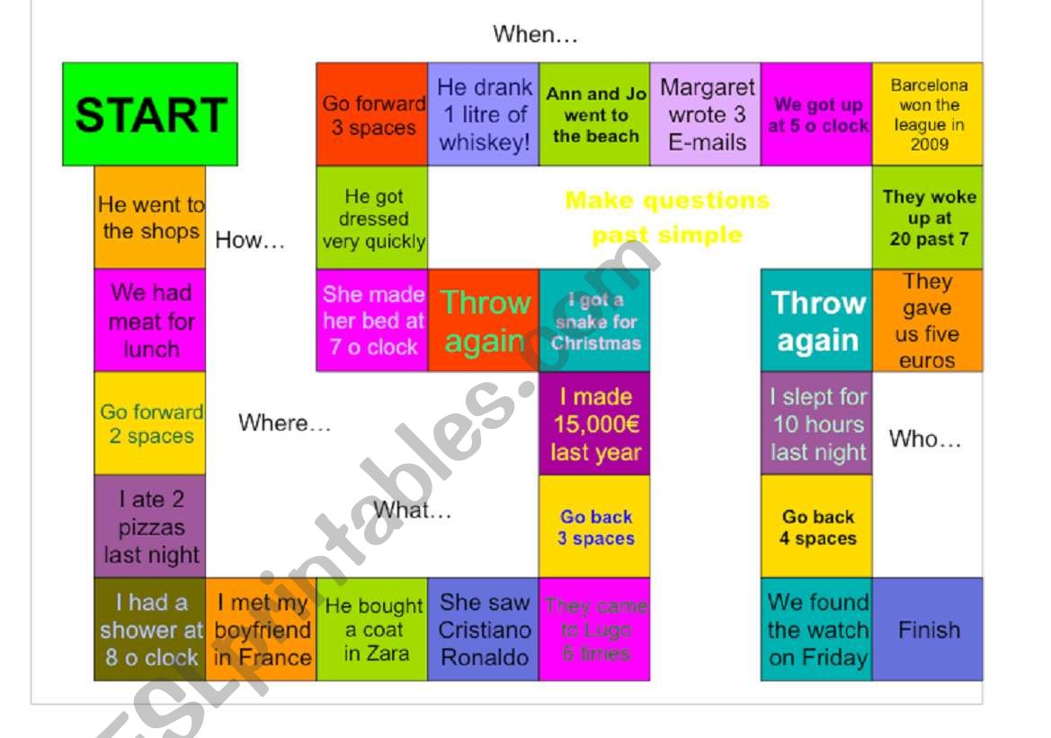 past-tense-question-forming-board-game-esl-worksheet-by-seandoc