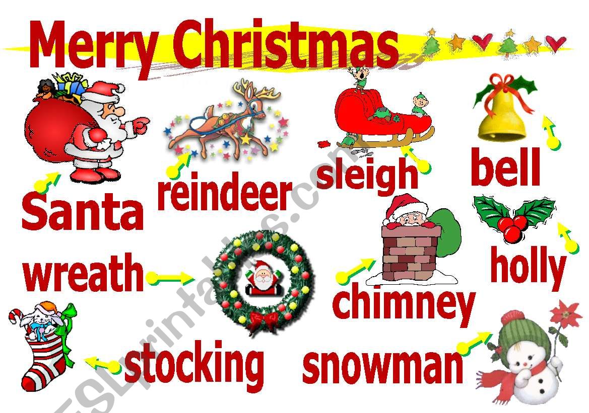 CHRISTMAS POSTER worksheet