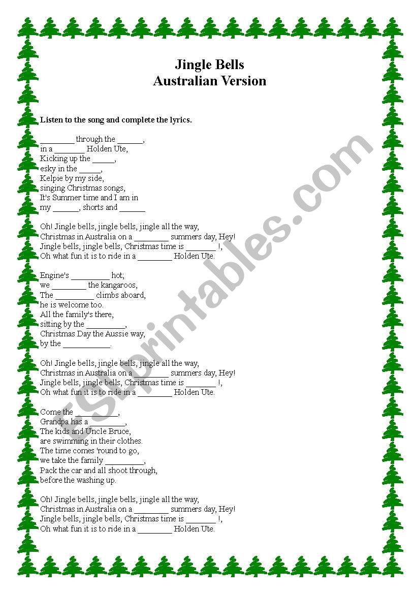 Jingle Bells Bad Version Lyrics