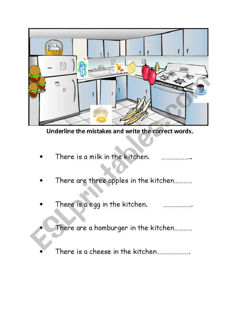 Countable and uncountable worksheet