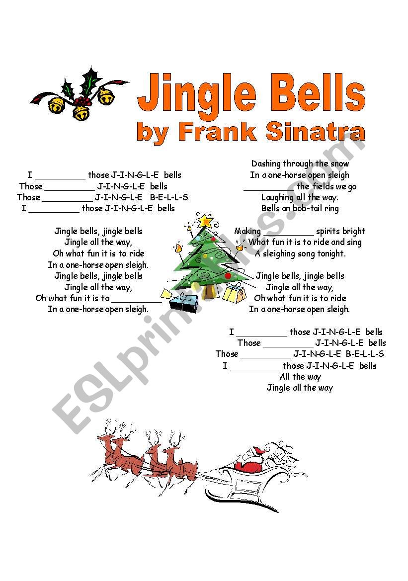 Jingle Bells worksheet