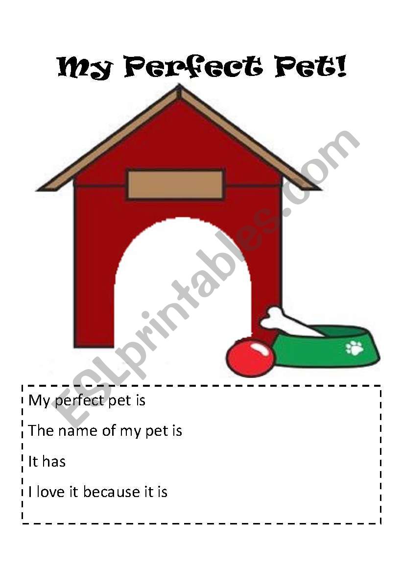 Perfect Pet worksheet