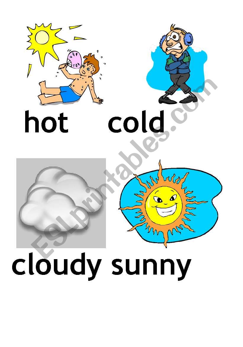 WEATHER worksheet