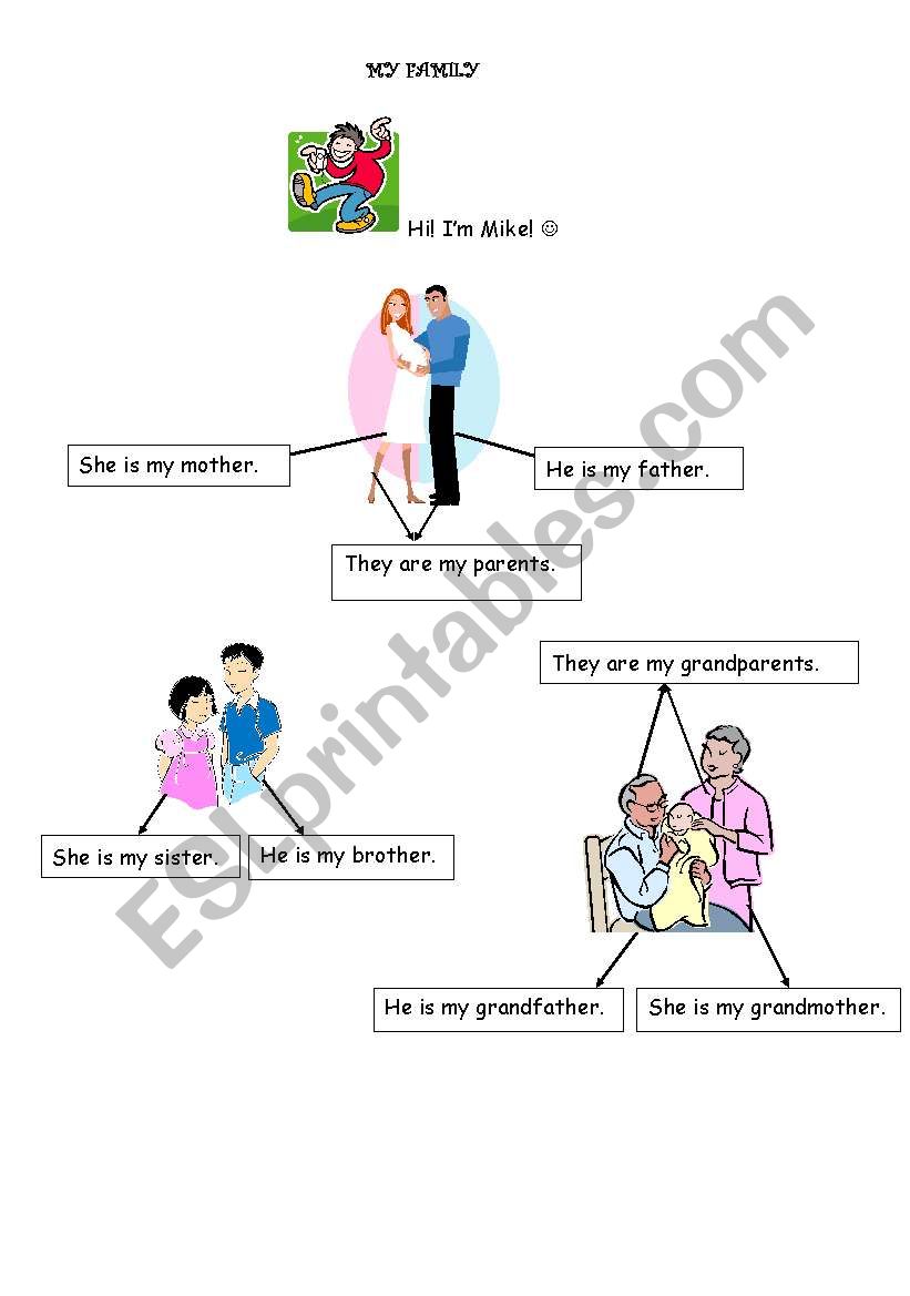 family worksheet