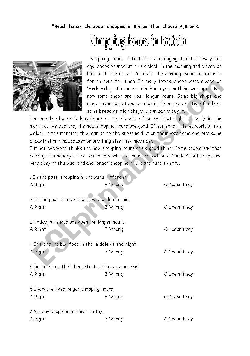 simple present tense reading worksheet