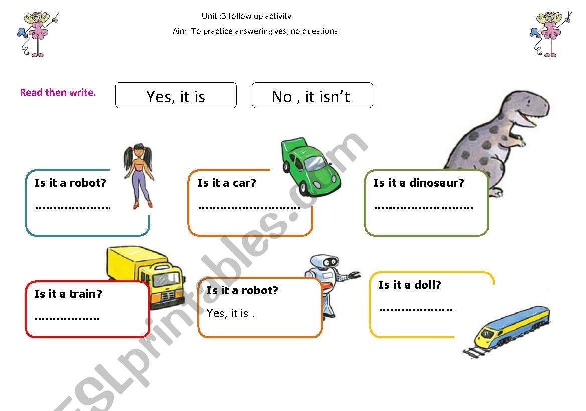 short answers  worksheet