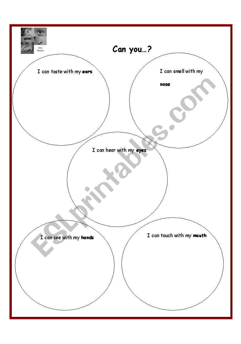 Can you? worksheet