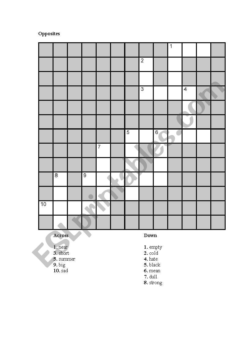 activity puzzles worksheet