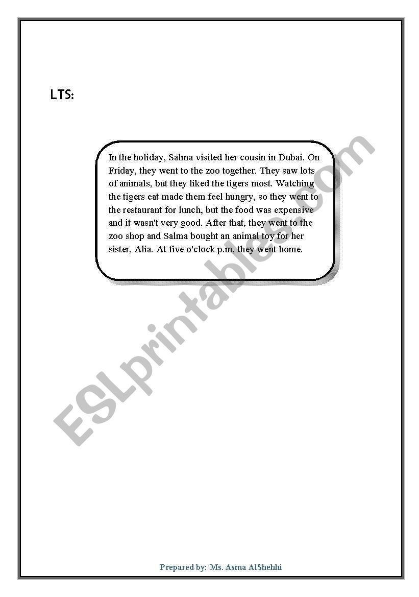 Listening Quiz worksheet