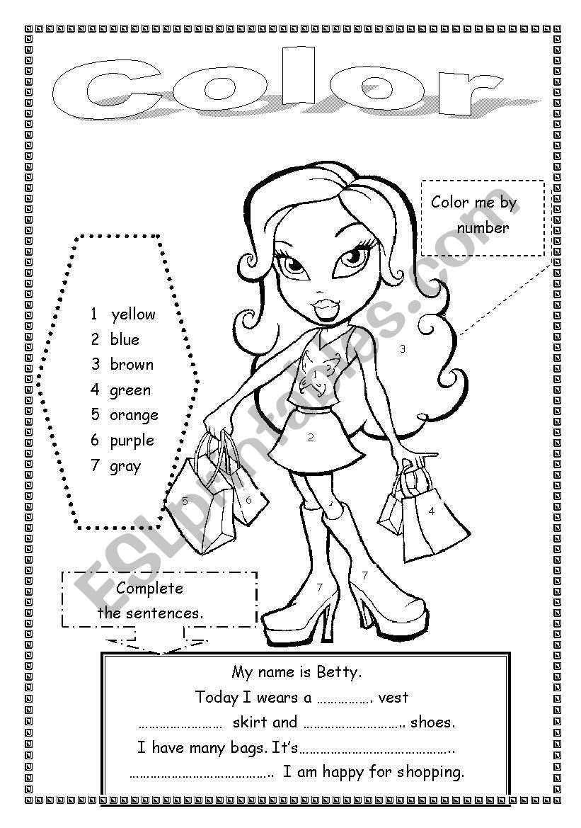 color worksheet