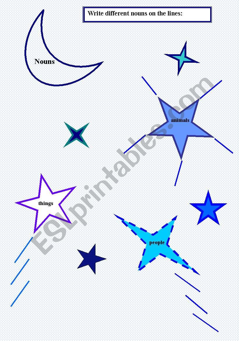 nouns worksheet