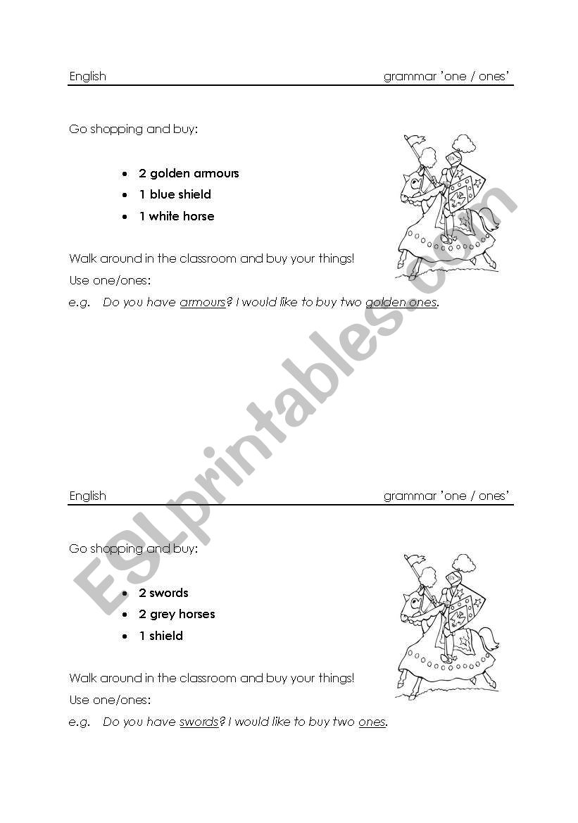 activity for grammar 