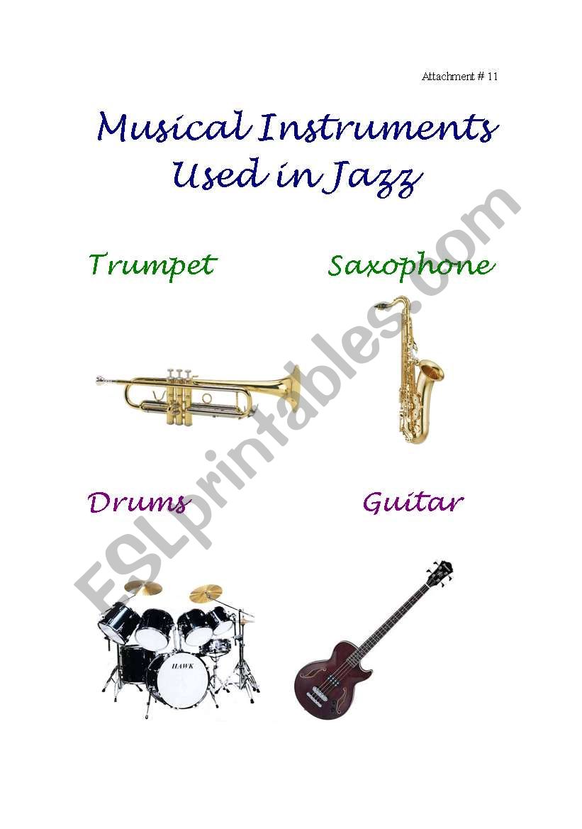 Musical Instruments Used in Jazz