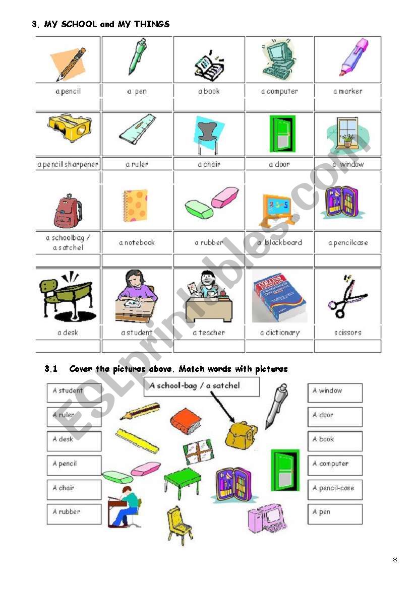 Lexicon for special needs students (Part 2)