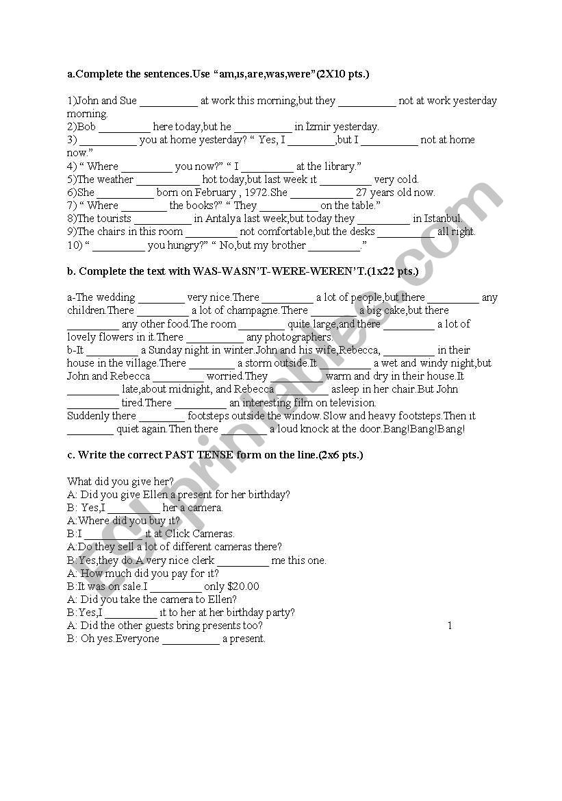 english-worksheets-correct-tense