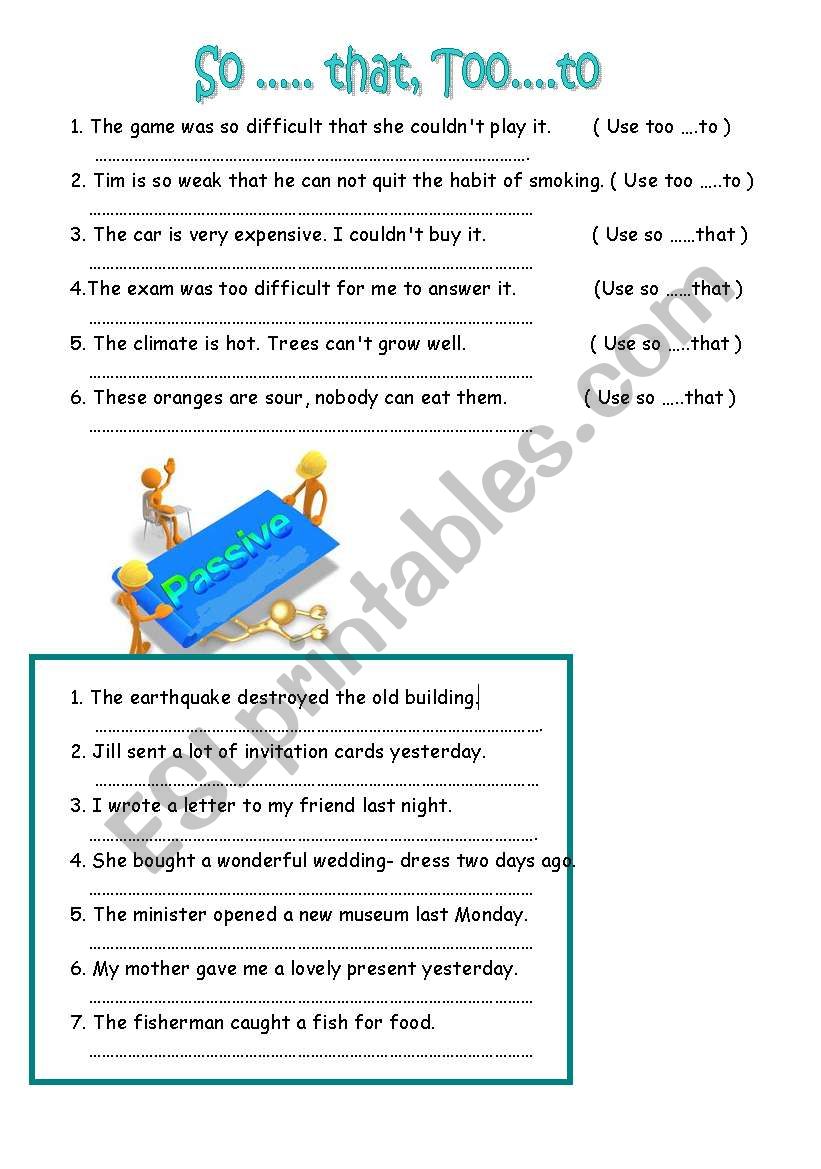 Varied ex worksheet