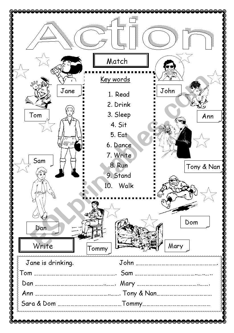 Action worksheet