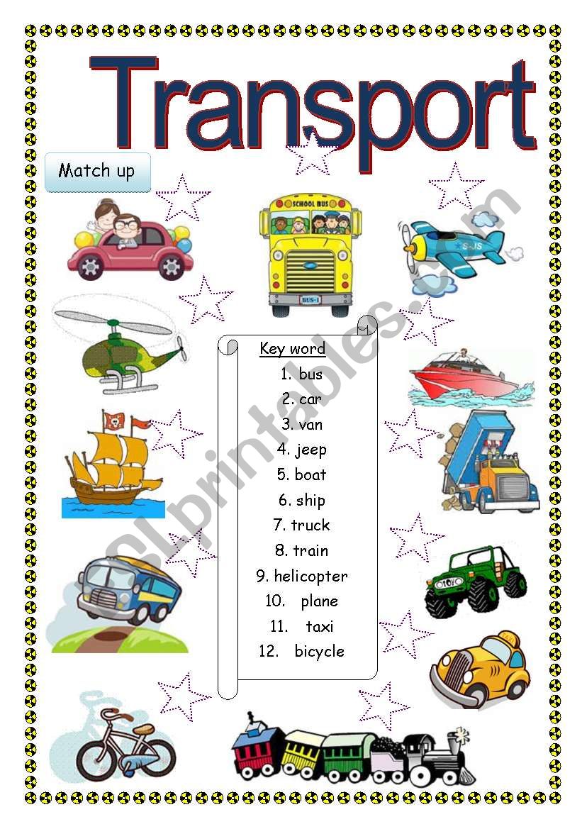 Transport worksheet