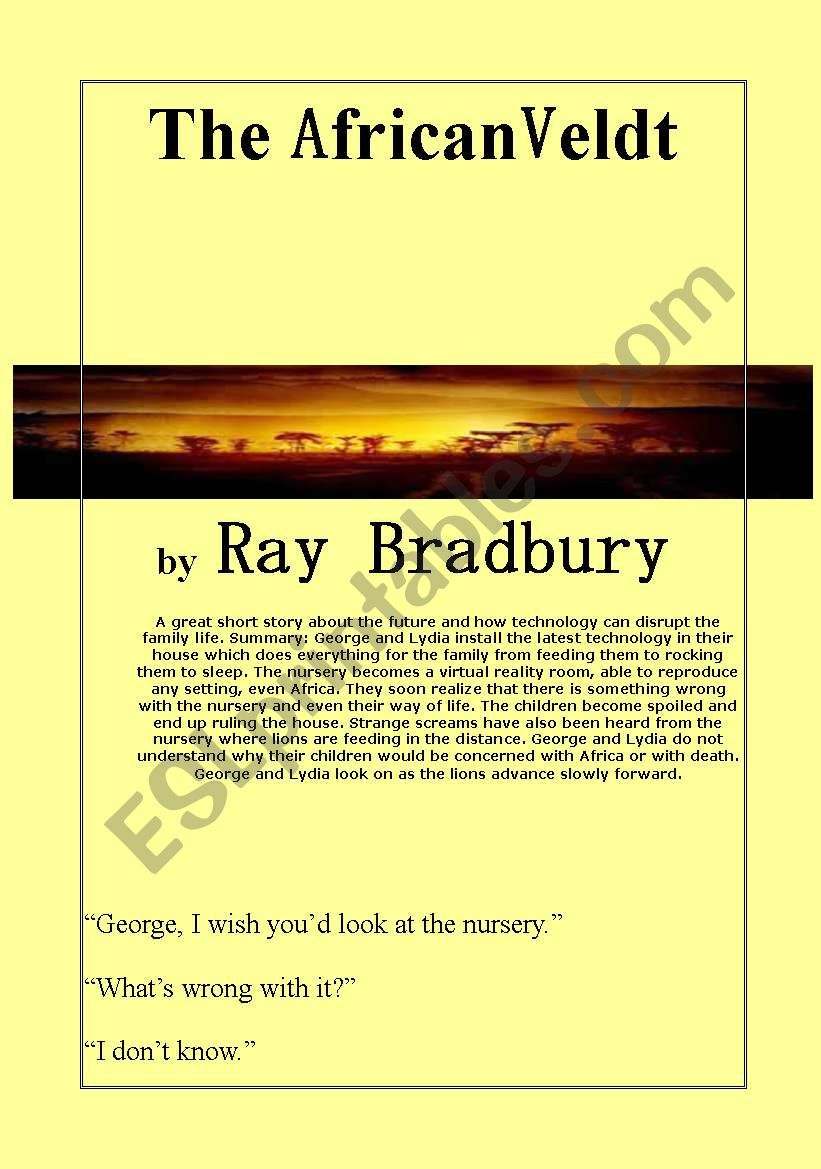 The African Veldt - Text by Ray Bradbury