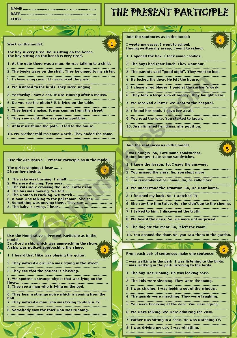 the-present-participle-esl-worksheet-by-sorinadan