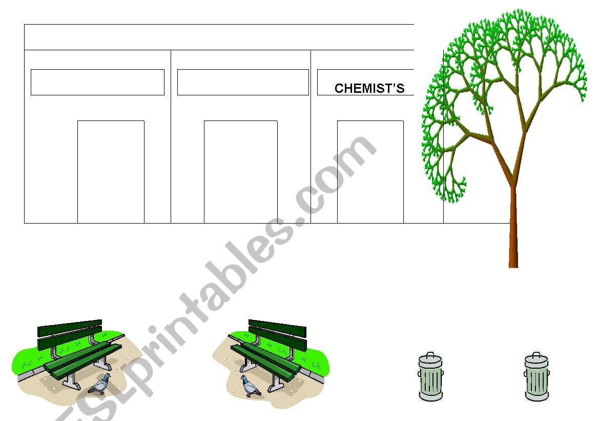 Where are they? worksheet