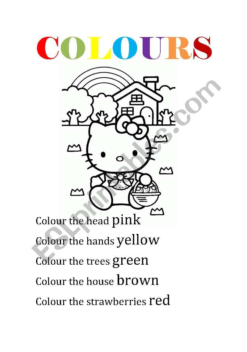 colours for very elementary students