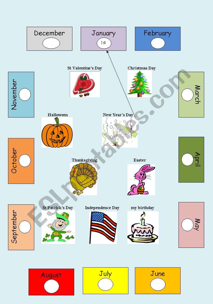 CELEBRATIONS AND ORDINAL NUMBERS