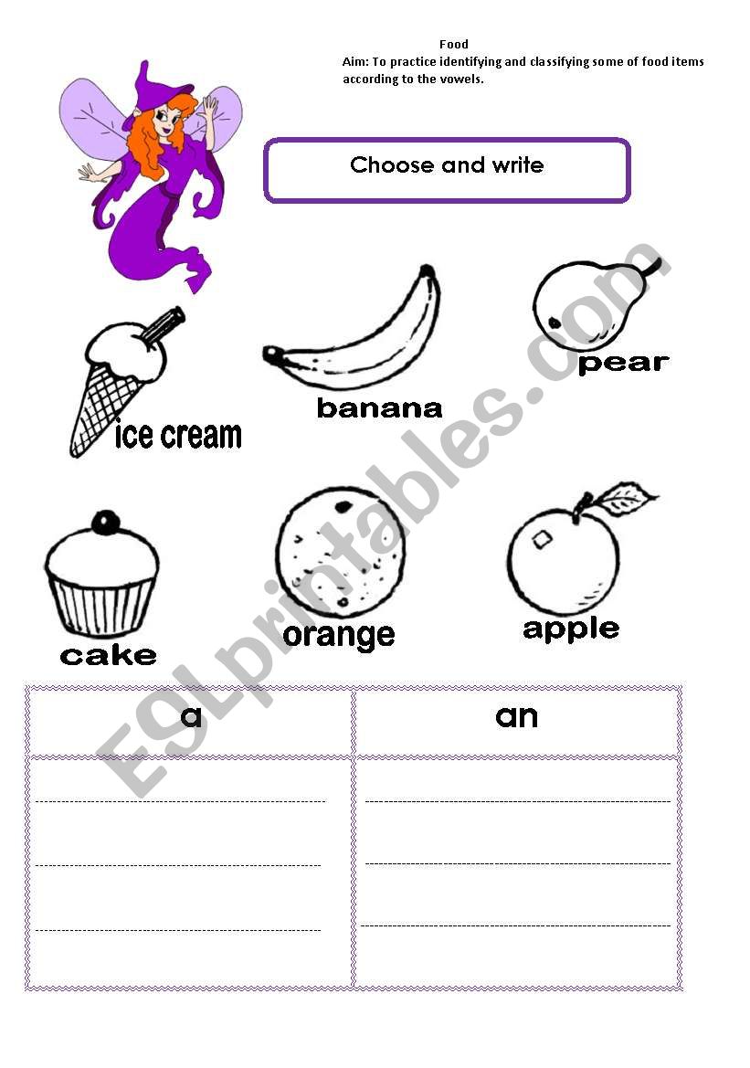 vowels worksheet