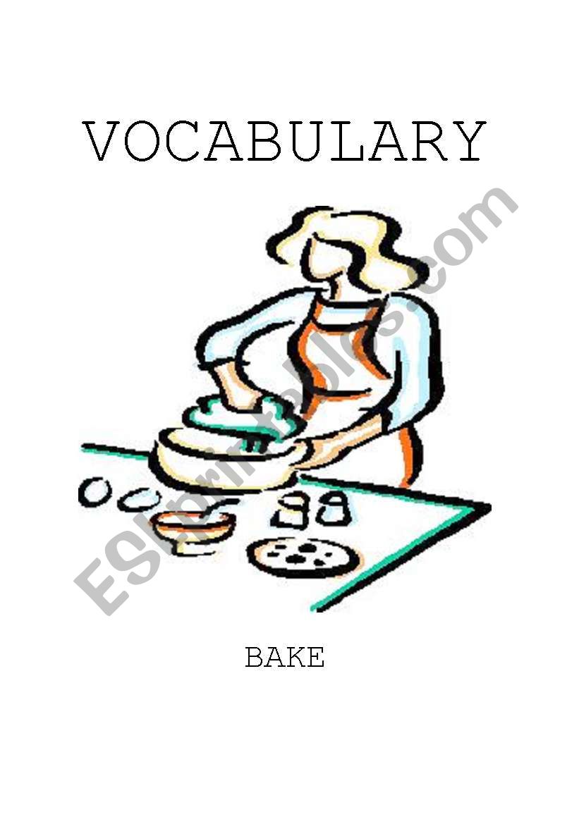 vocabulary worksheet