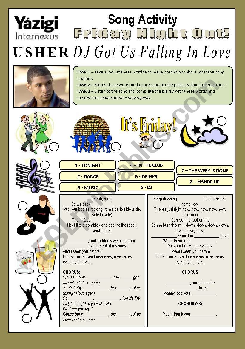 Song Activity - DJ GOT US FALLING IN LOVE (By Usher) - Going Out/Parties/Entertainment