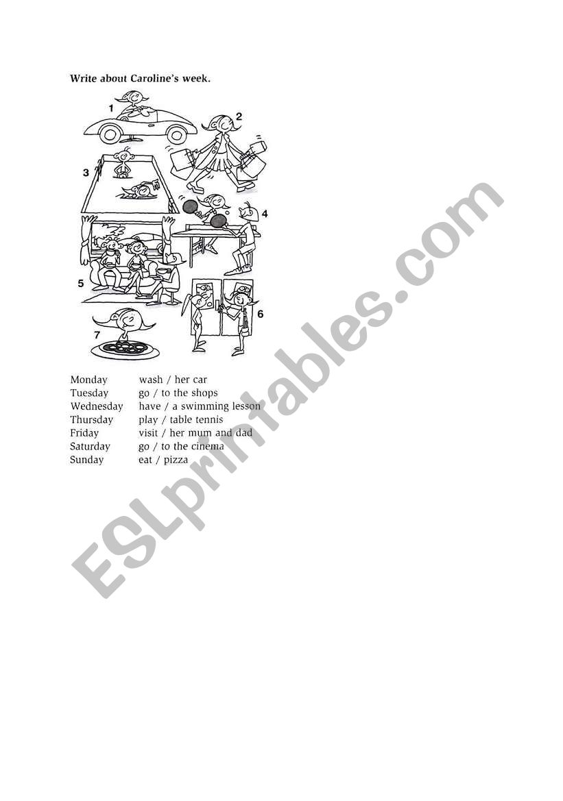 present simple worksheet
