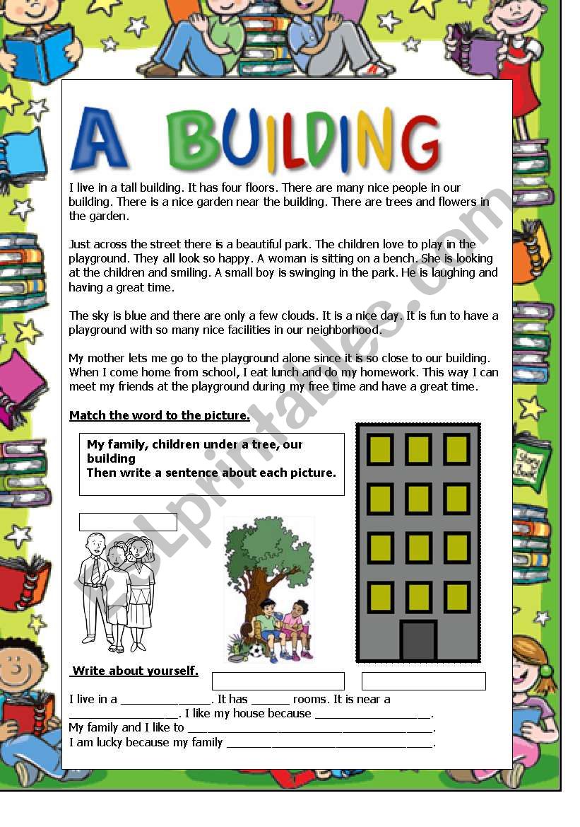 A Building worksheet