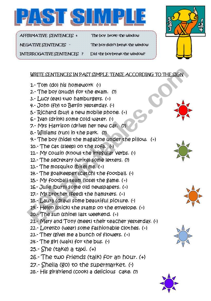 past-simple-affirmative-negative-and-interrogative-esl-worksheet-by-mariaah