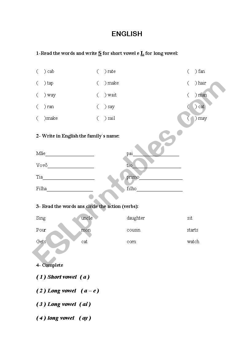 Grammar exercises worksheet