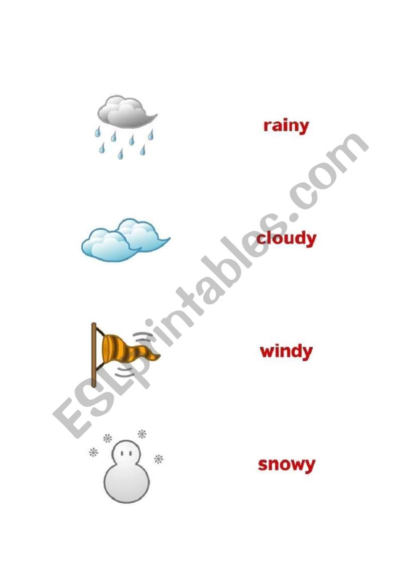 Weather worksheet