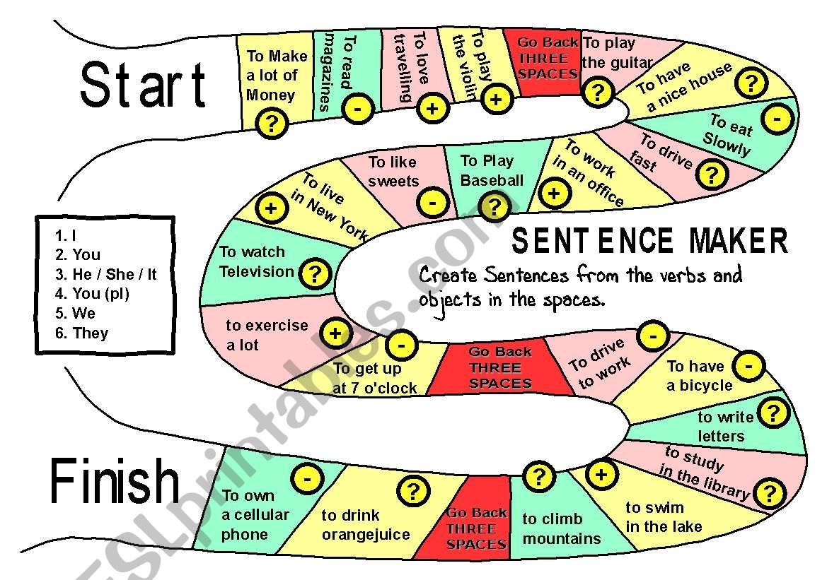 sentence-maker-boardgame-esl-worksheet-by-econsadori