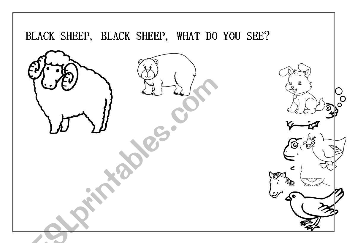 BROWN BEAR ACTIVITIES3 worksheet