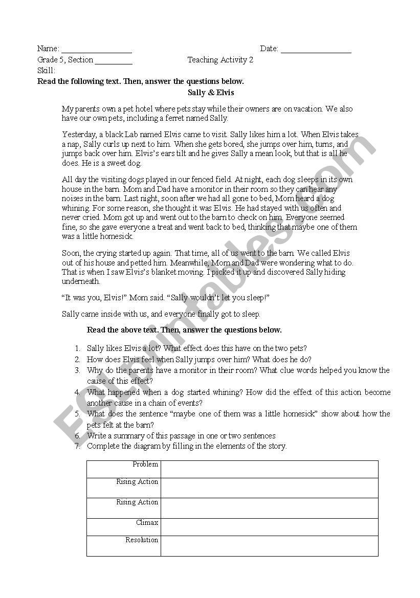 More and More RC worksheet