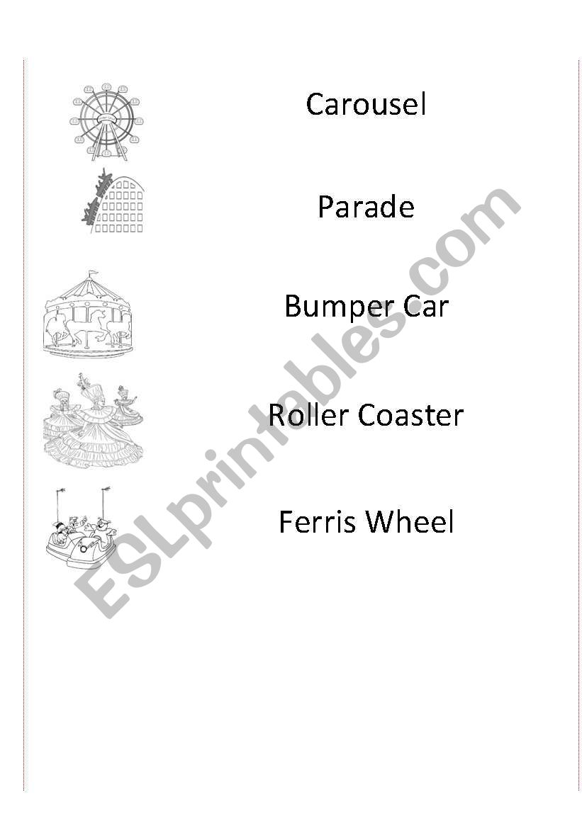 carnival worksheet